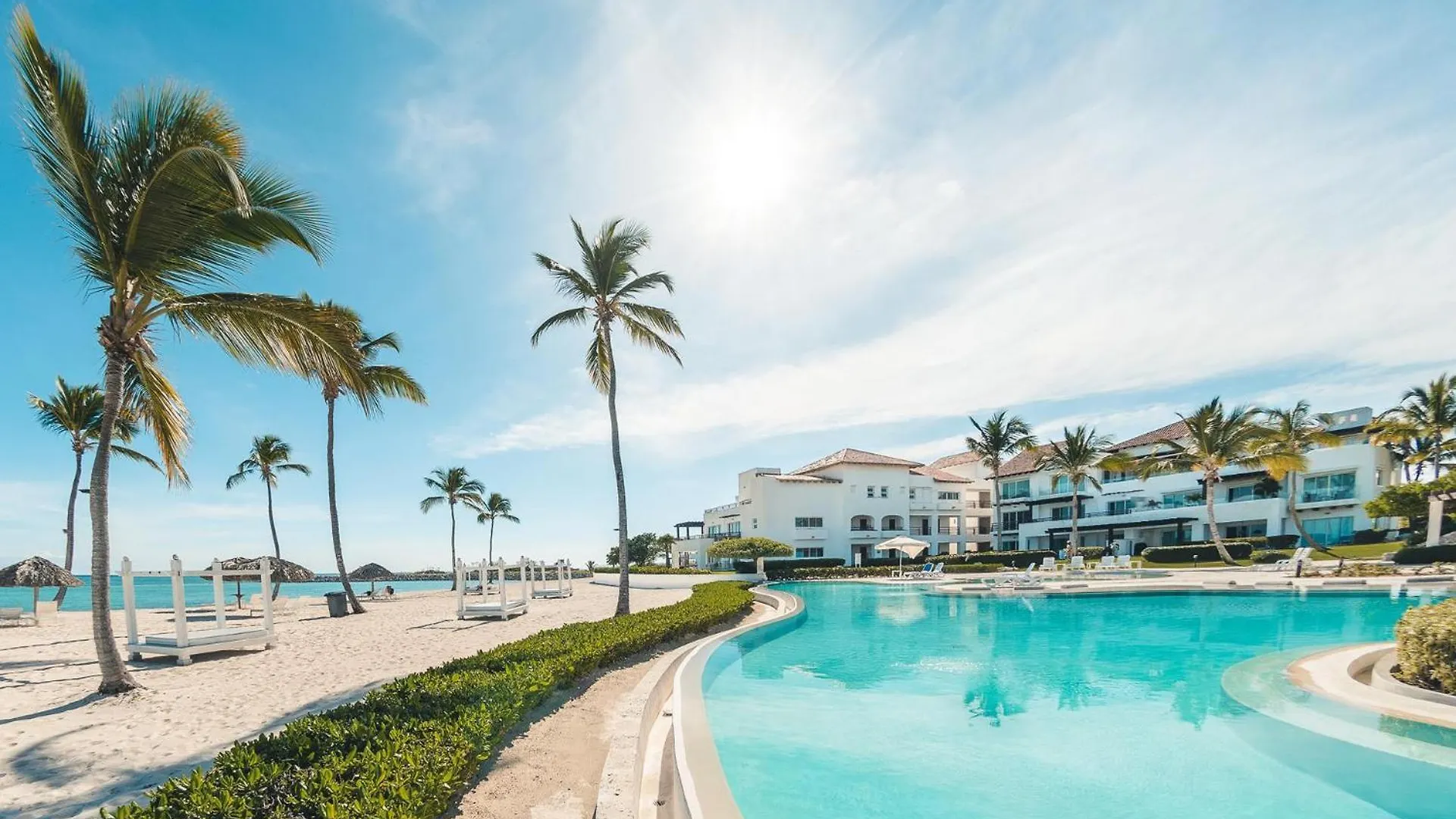 Apartment With Pool And Ocean View In Punta Palmera Пунта-Кана